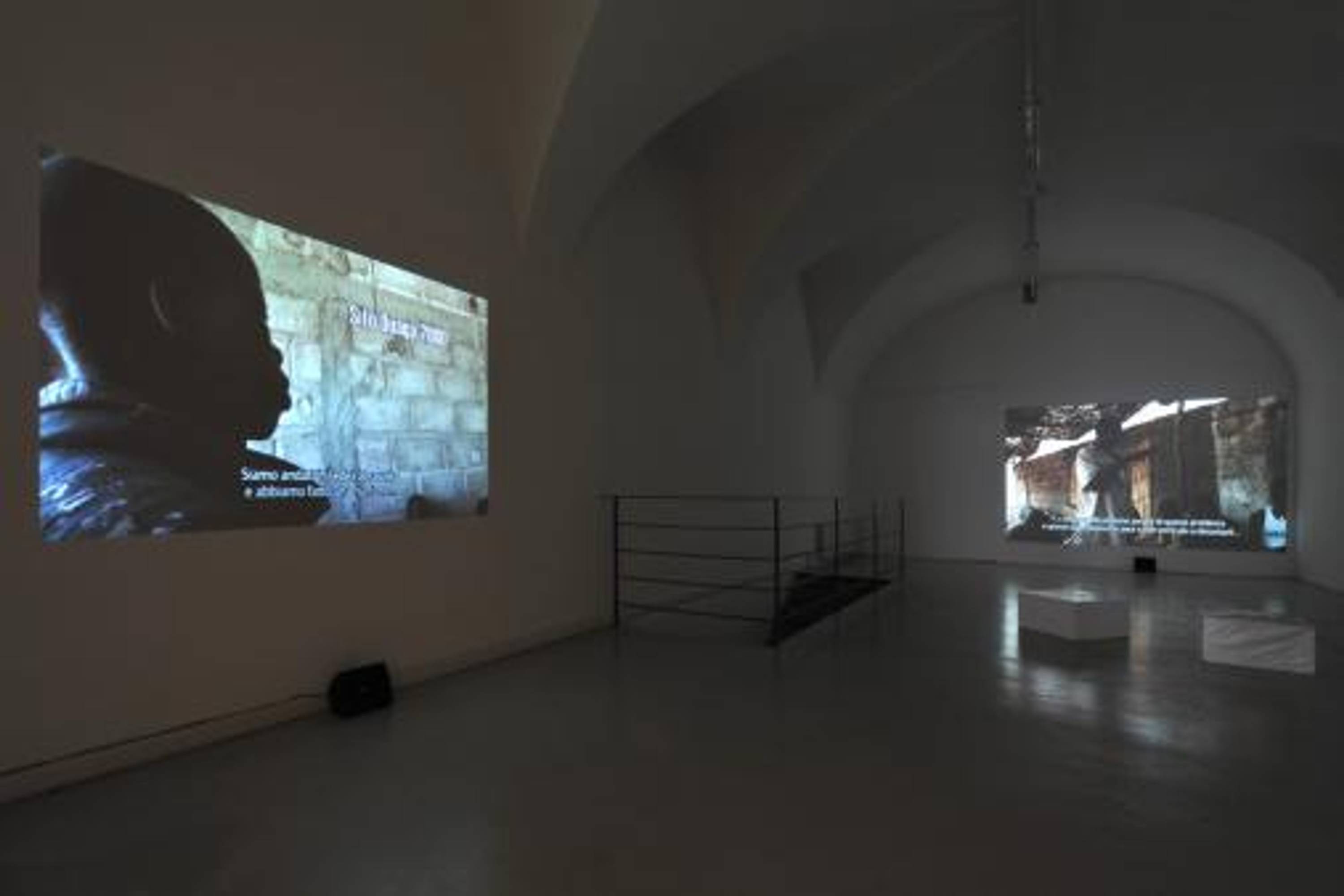 Exhibition view, Bakroman, Gianluca & Massimiliano De Serio, 2010 Photo: M. Pardatscher