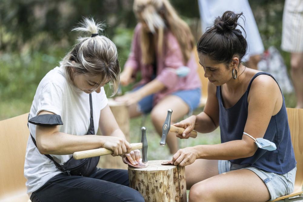 Savoir-Vivre workshop with Laurenz Stockner, curated by BAU, ©ar/ge kunst, photo Tiberio Sorvillo, 2021