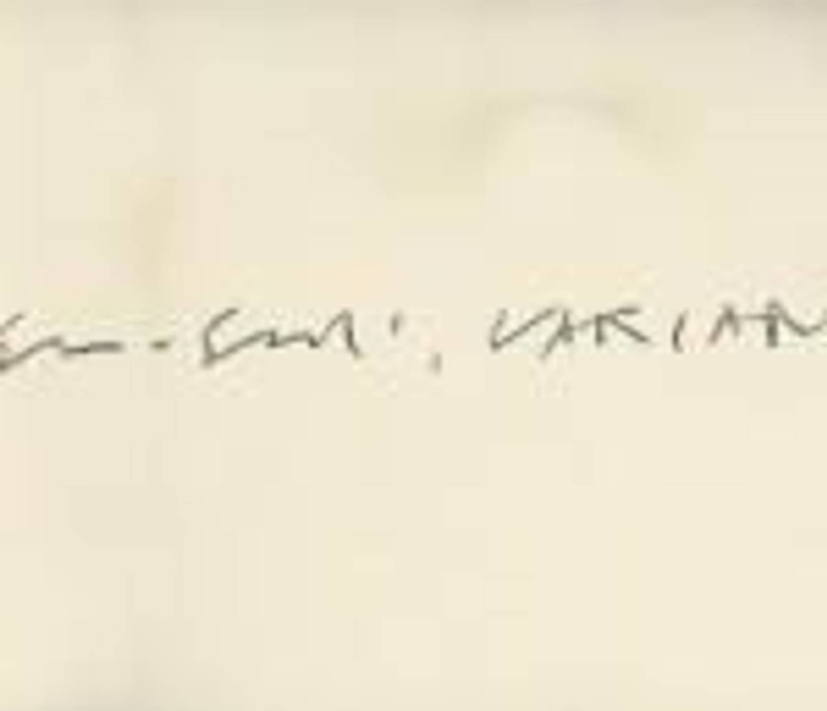 GUIDO GUIDI – VARIANTI