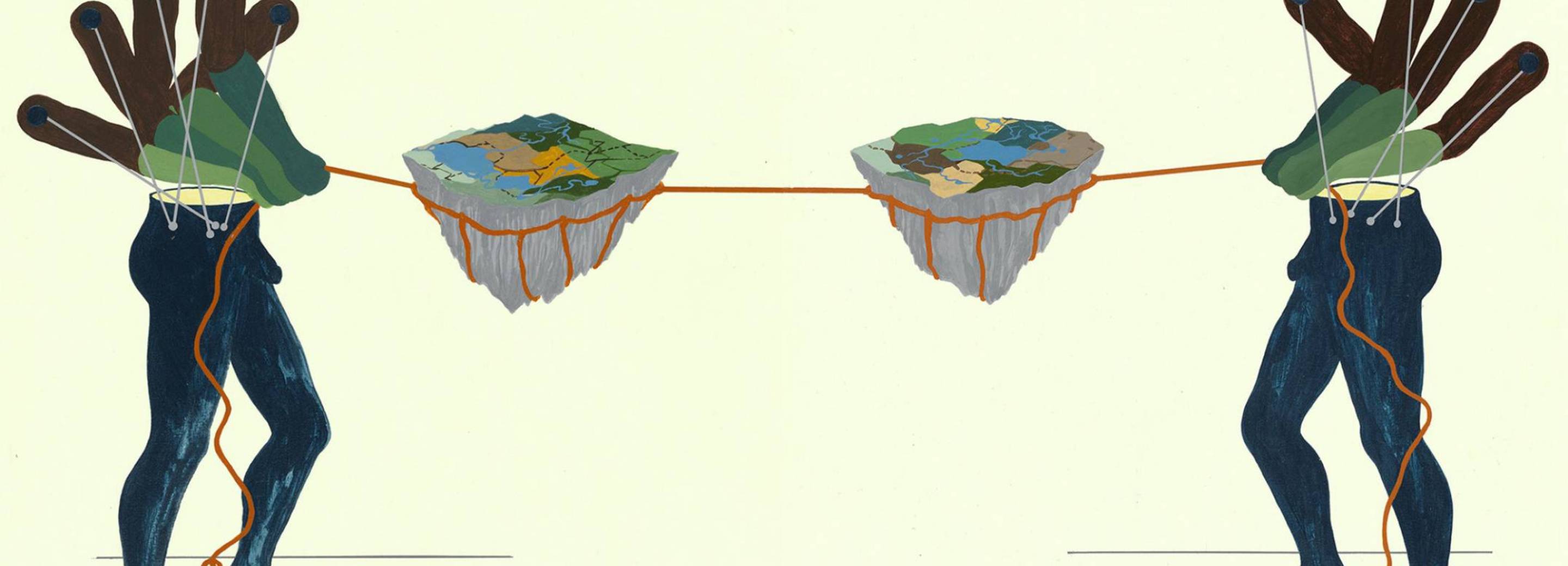 Otobong Nkanga, Contained Measures of Pointe Noire, CCF, Pointe Noire, 2009