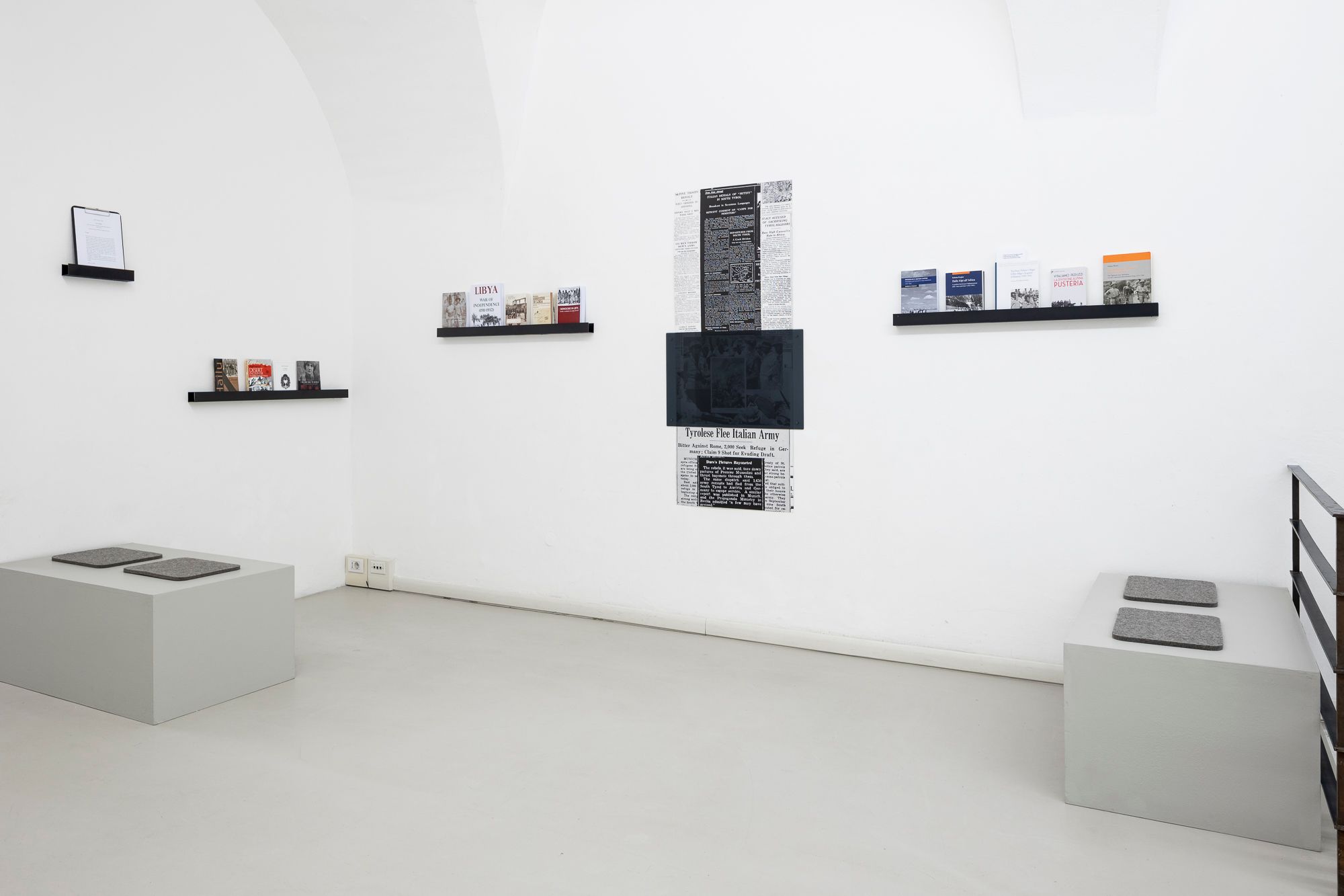 Alessandra Ferrini, Unruly Connections, exhibition view, ©ar/ge kunst, photo Tiberio Sorvillo, 2022