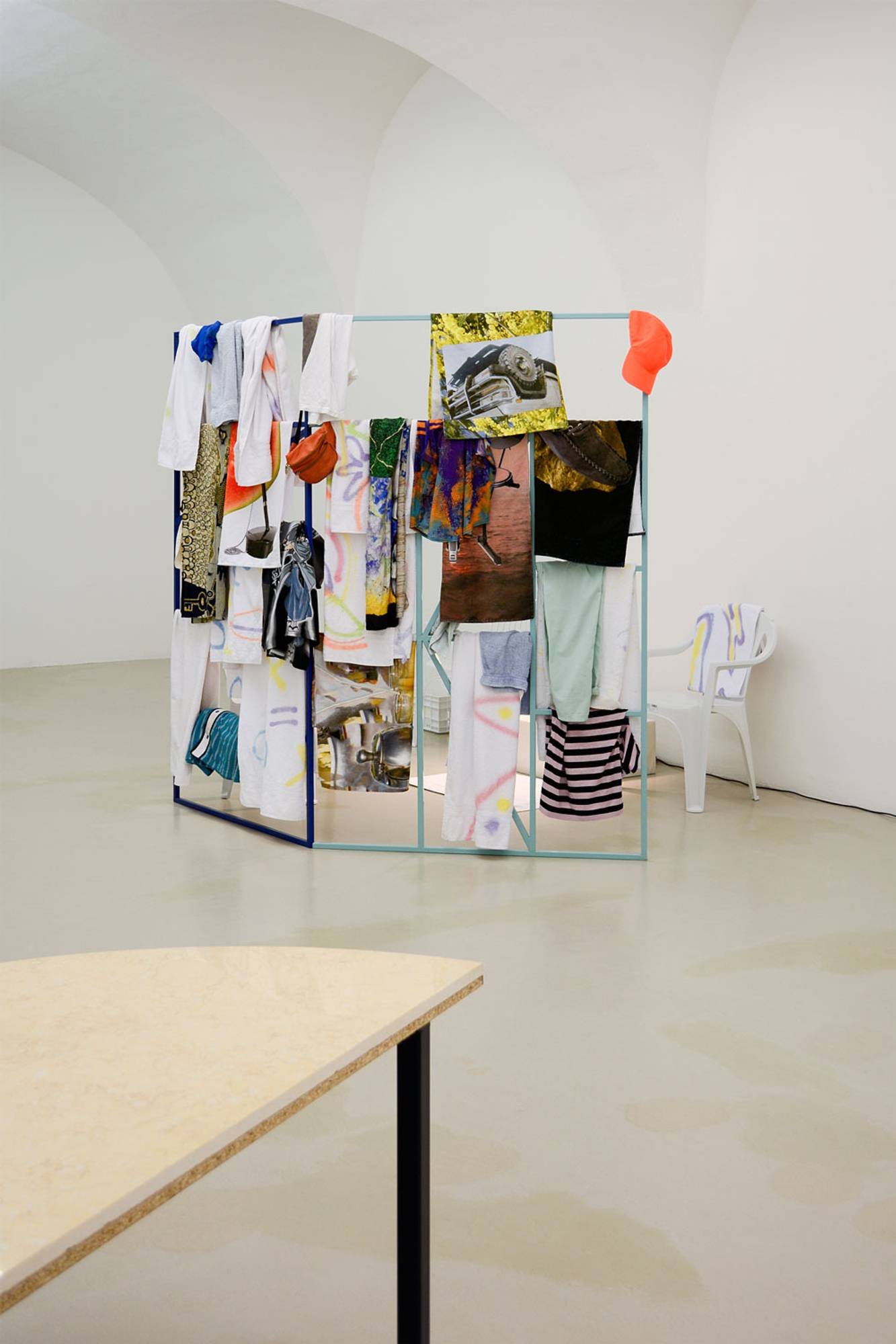 Bassin ouvert, Clémence Seilles, Installation view, photo by aneres