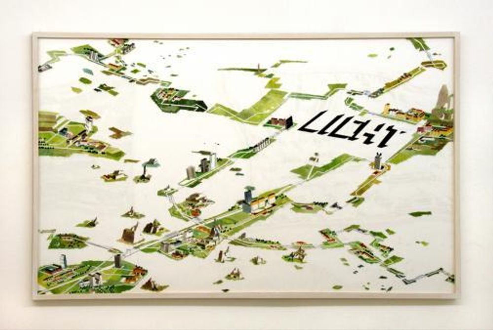 Exhibition view, Sigi Hofer, 2006