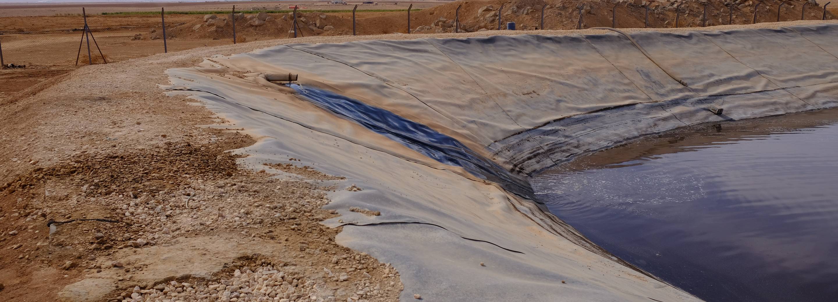 Margherita Moscardini, production still taken in Mafraq Governorate in 2018.