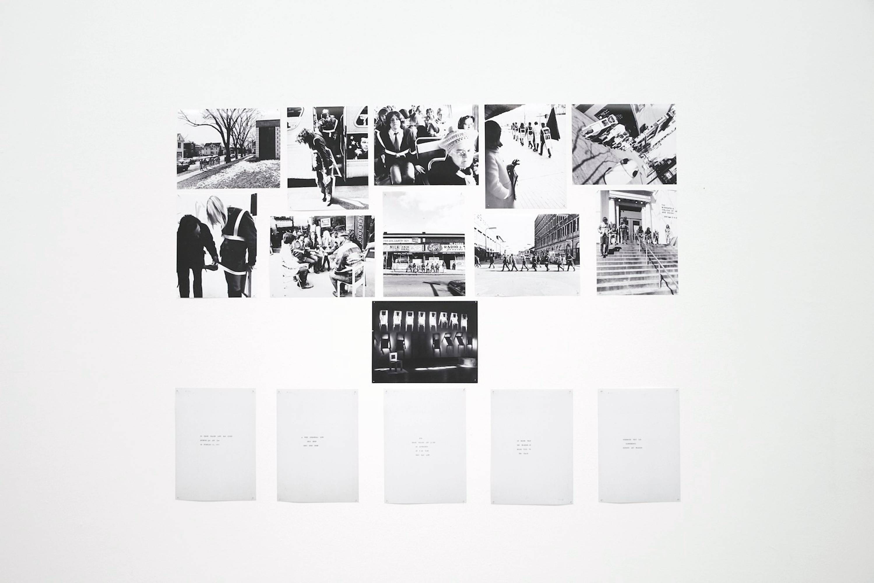 Gianni Pettena, Wearable Chairs, documentation, 1971, photo Annelie Bortolotti