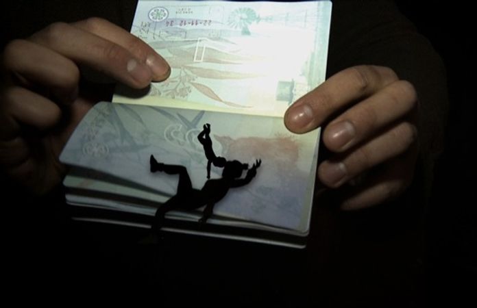 Oliver Ressler and Zanny Begg, The Right of Passage, 2013