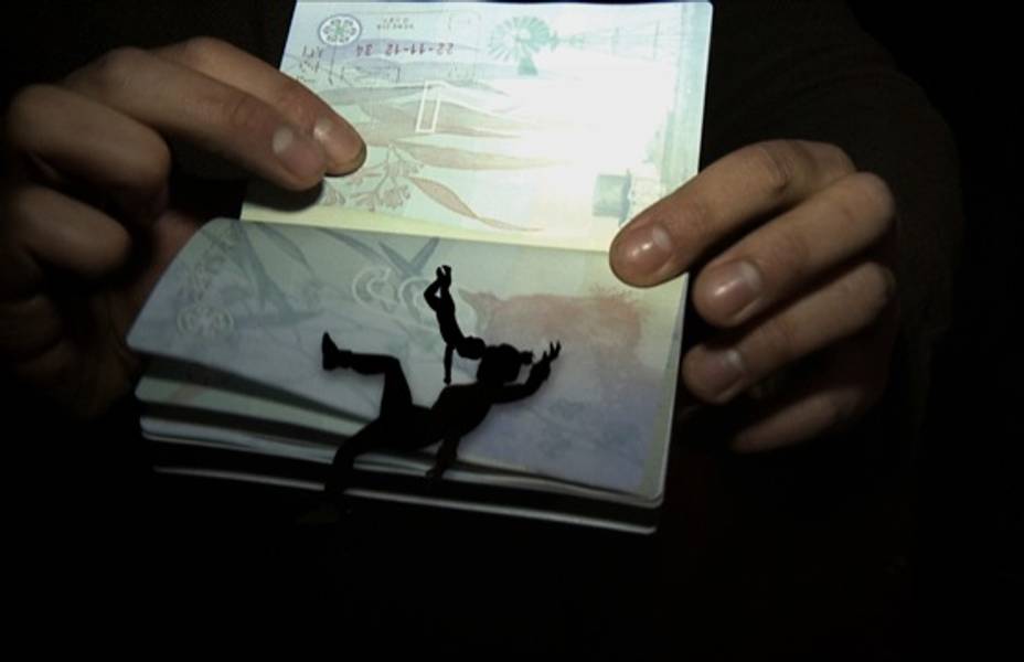 Oliver Ressler and Zanny Begg, The Right of Passage, 2013