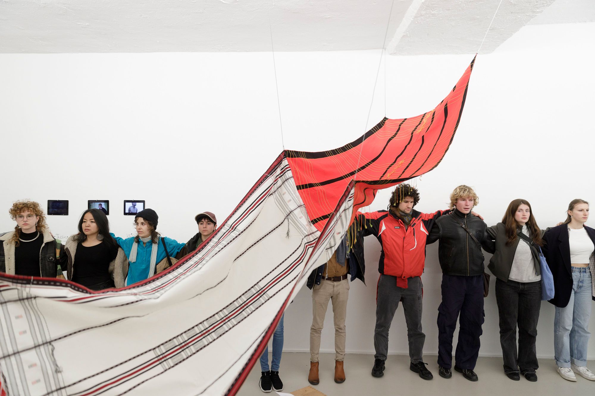 The Missing Forest by Poly Merchantia. The Scorched Earthly, A sit-in. © Tiberio Sorvillo