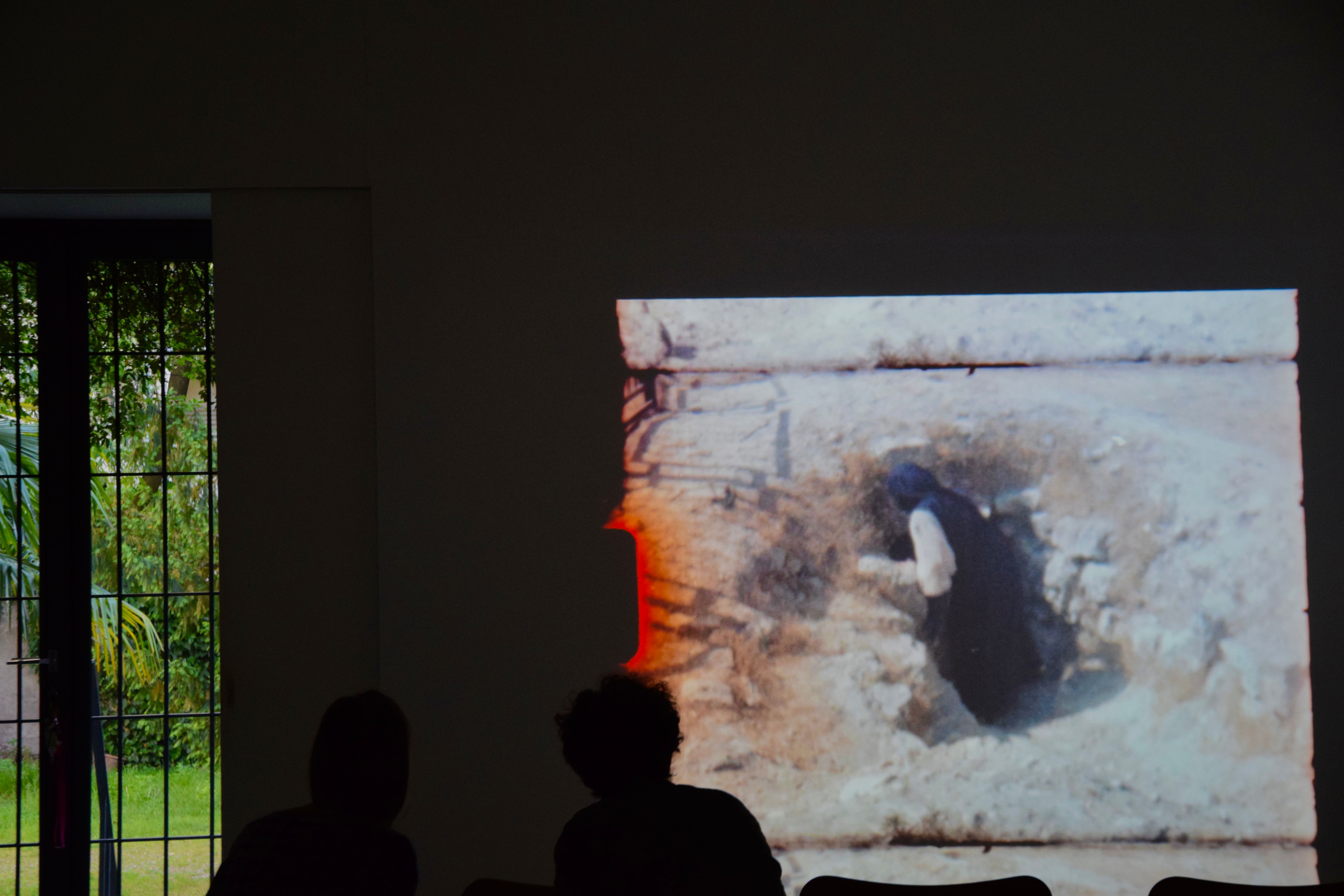 Screening and Talk. Noor Abed. Photo Greta Martina