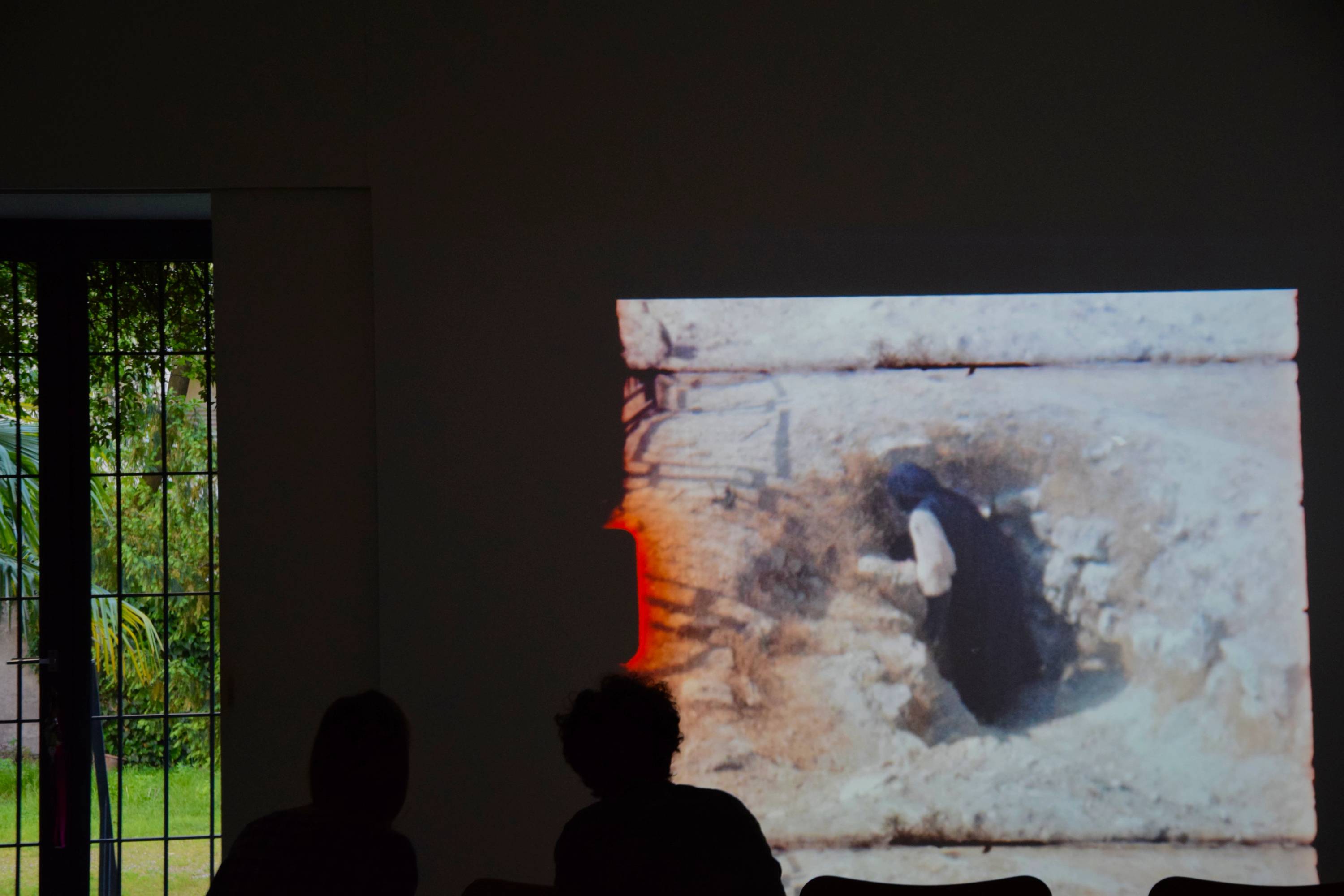 Screening and Talk. Noor Abed. Photo Greta Martina