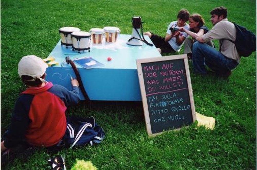 Exhibiton view, to actuality, Carolina Caycedo, 2002