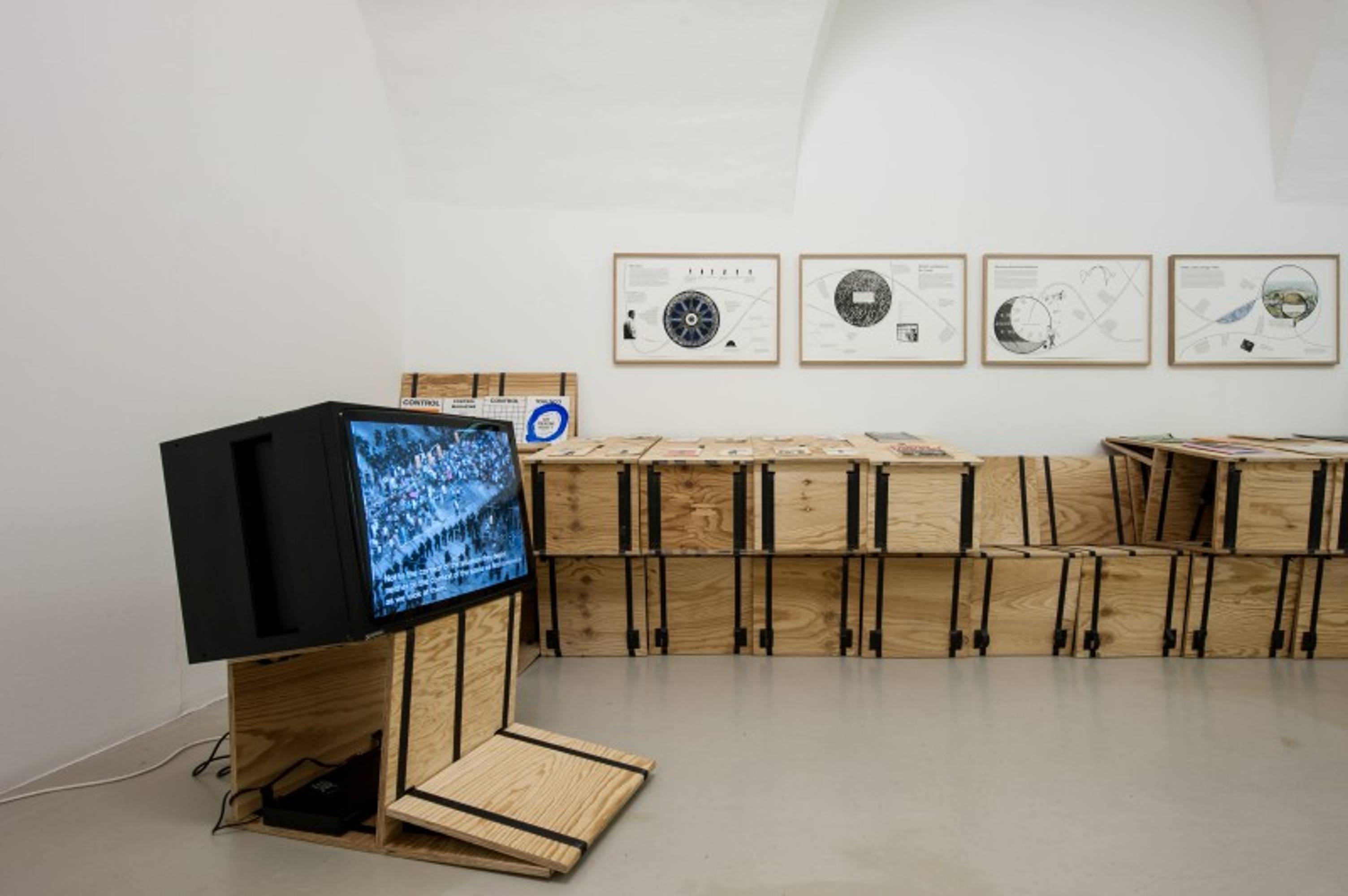 Mutant Matters in Constellations of One and Many – Part III, Installation view, photo Ivo Corrà, 2014