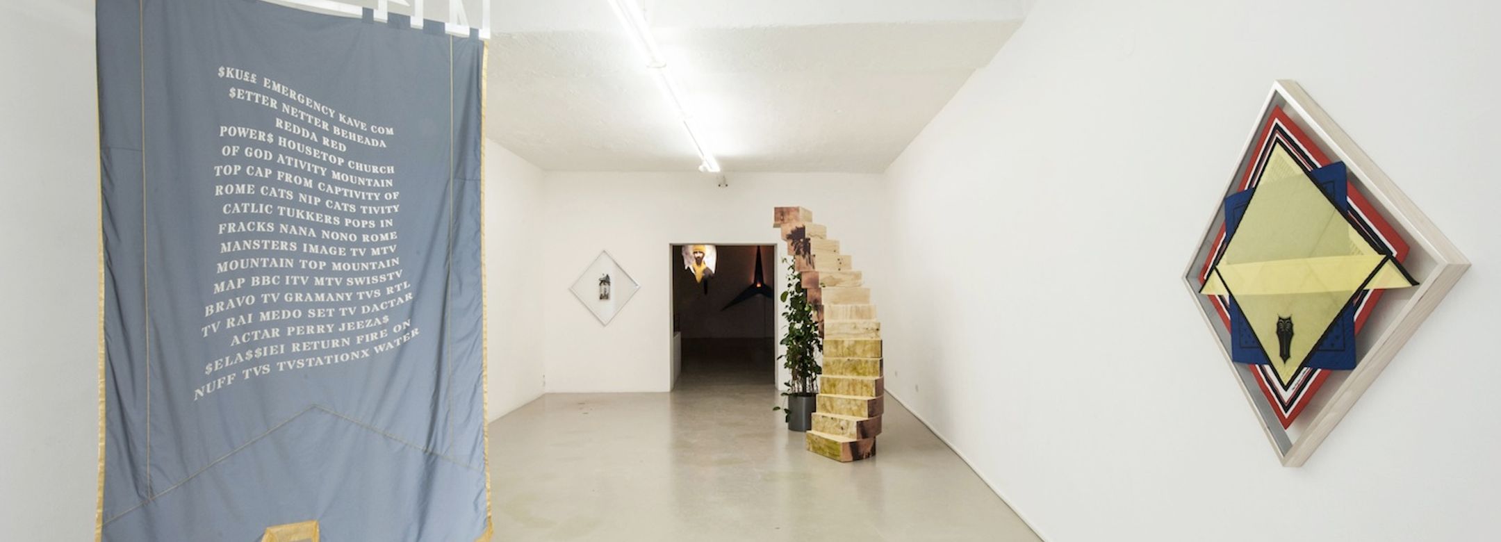 Invernomuto, I-Ration, installation view 1, 2014 photo Ivo Corrà