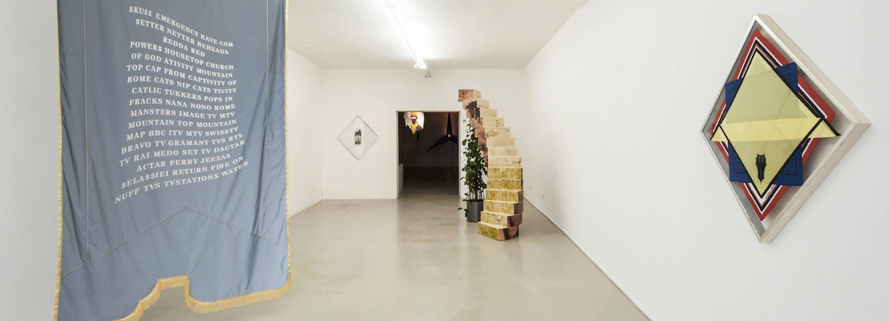 Invernomuto, I-Ration, installation view 1, 2014 photo Ivo Corrà