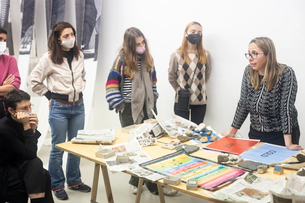 Savoir-Vivre workshop with Evelyn Kustatscher, curated by BAU, ©ar/ge kunst, photo Tiberio Sorvillo, 2021