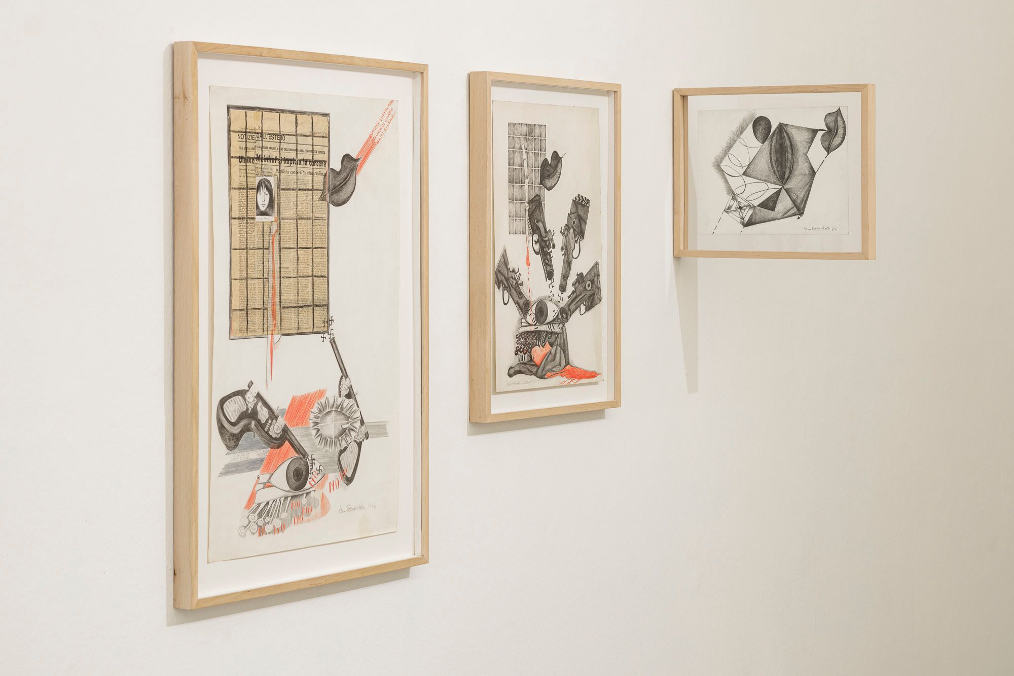 Á Jour, Clemen Parrocchetti, installation views, Ar/Ge Kunst, 2024. Photo Tiberio Sorvillo