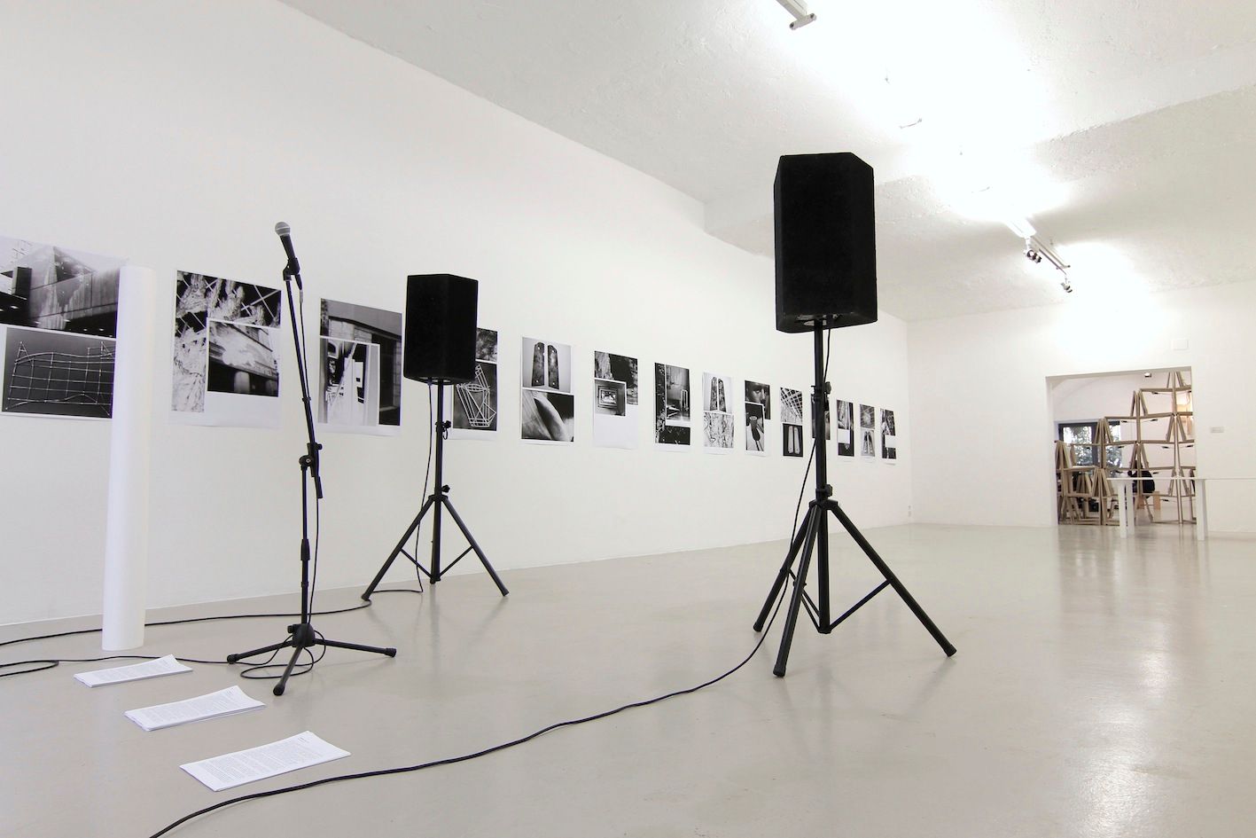 Pedro Barateiro, Endurance  Test, 2012, Installation view, photo Annelie Bortolotti