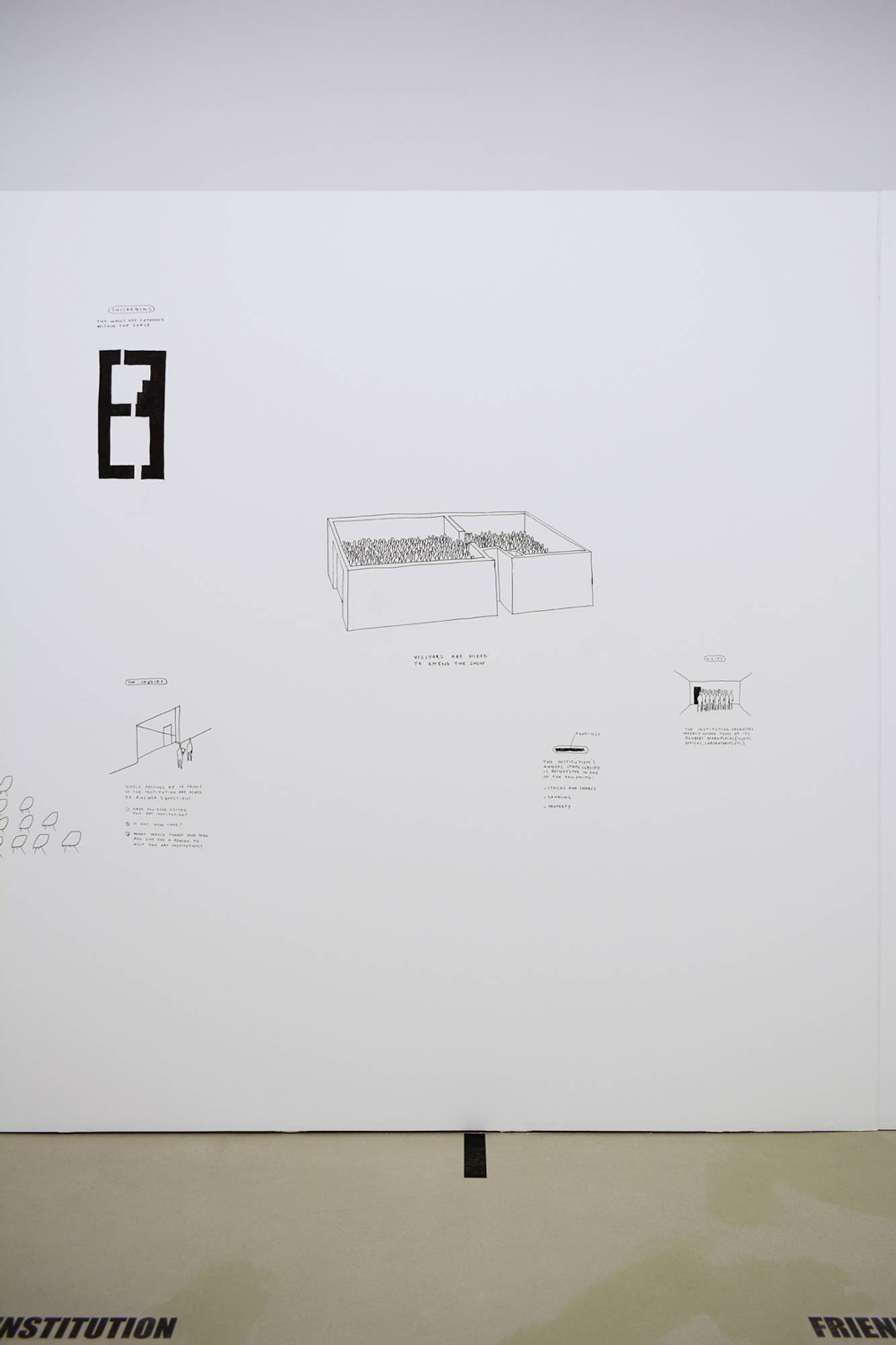 Spatial Dispositions, Installation View, Aldo Giannotti, ar/ge kunst, Bozen/Bolzano 2015photo aneres