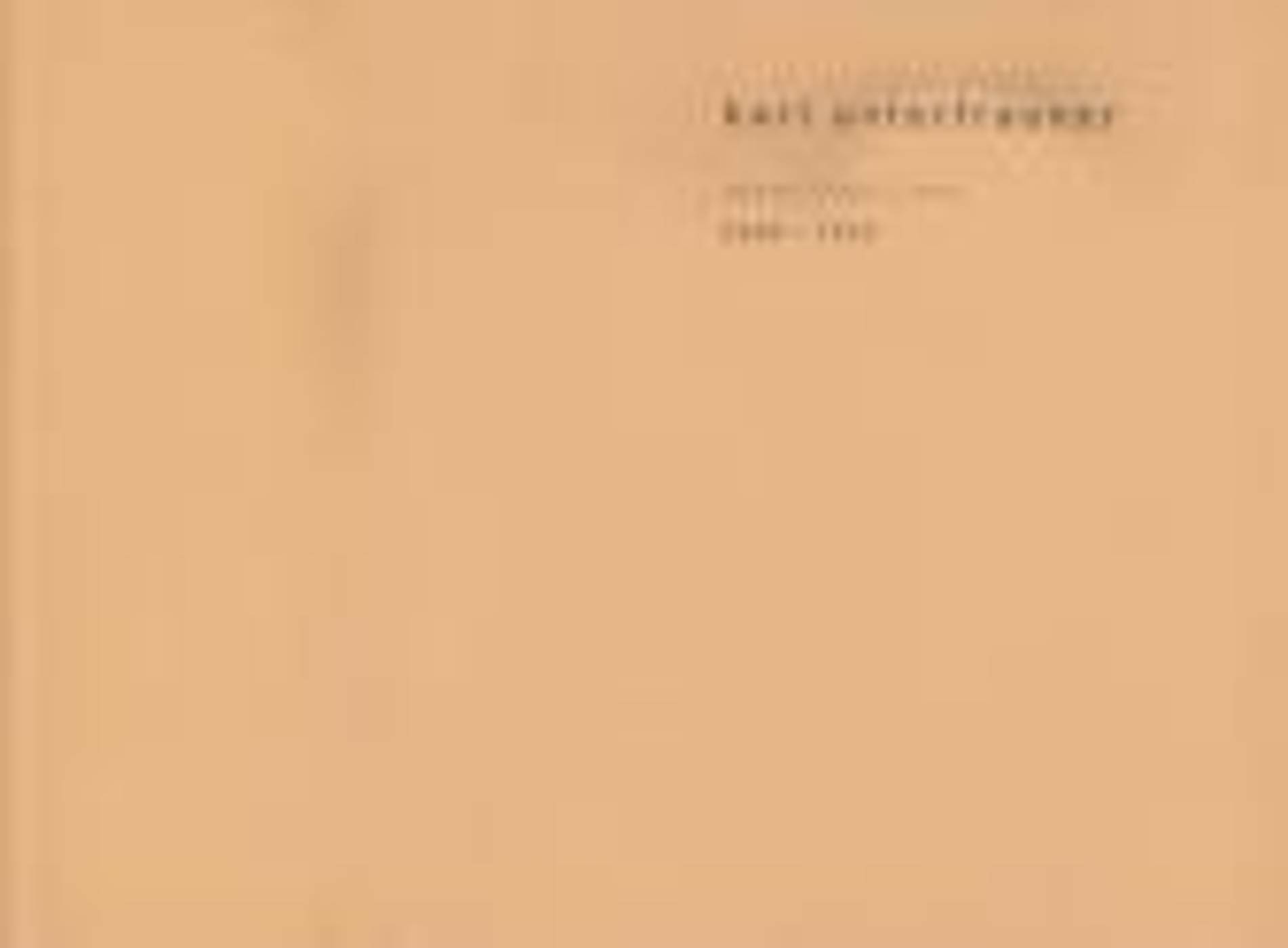 KARL UNTERFRAUNER – WORKS