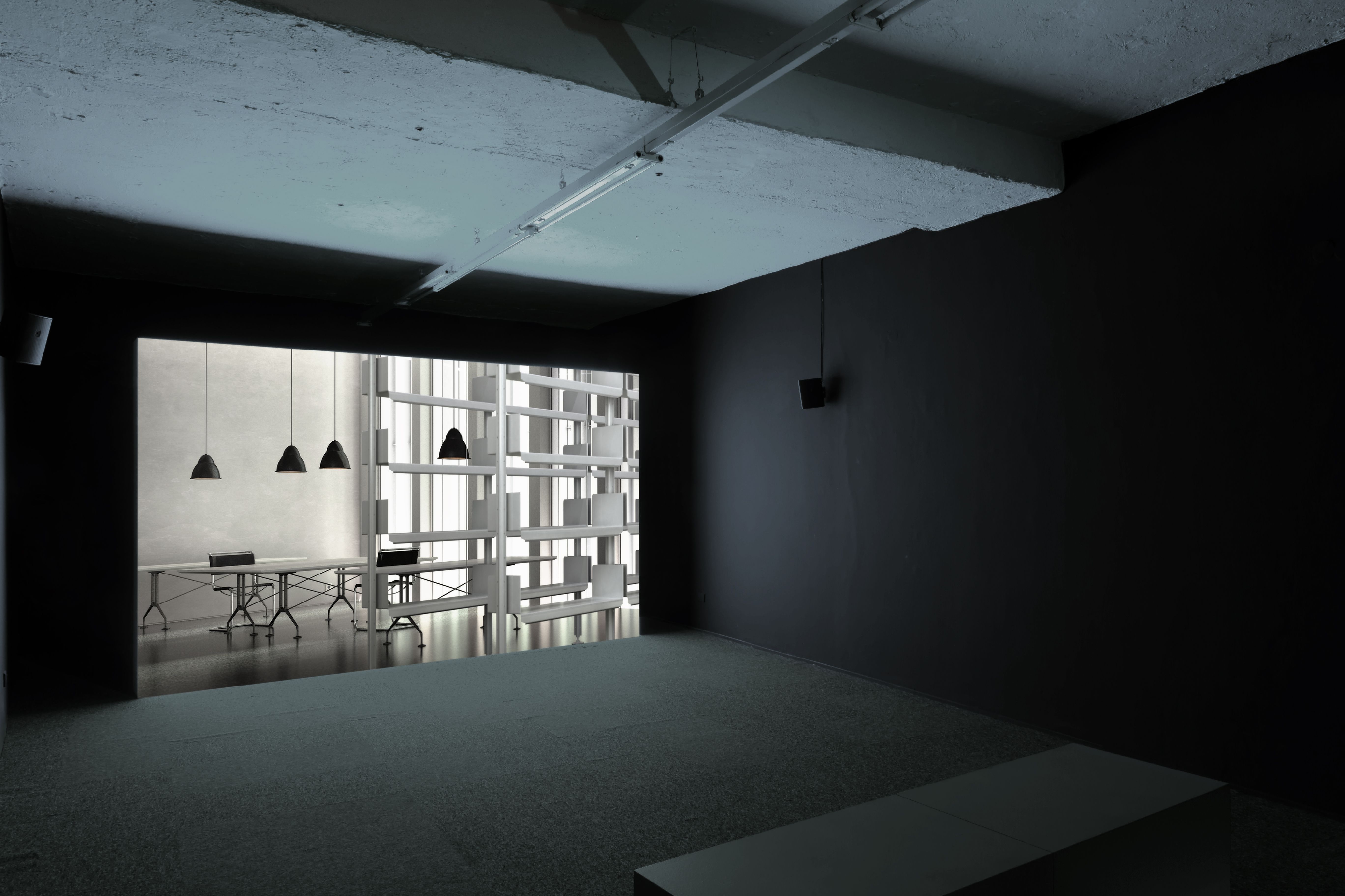 Elisa Caldana and Diego Tonus, Topography of Terror, Installation View at ar/ge kunst. Photo Guadagnini, 2017 ©argekunst, Bolzano