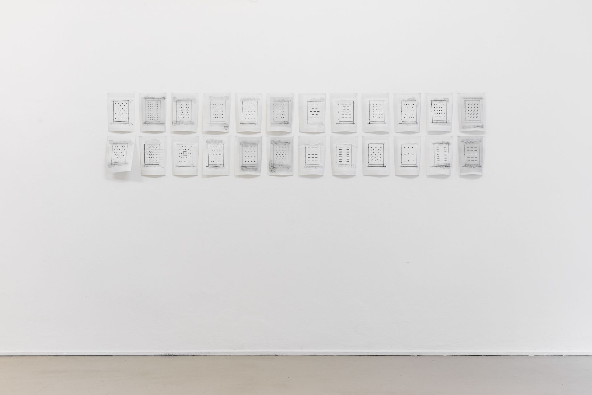 Christoph Mayr Fingerle, Architect, exhibition view, ©ar/ge kunst, photo Luca Guadagnini, 2021