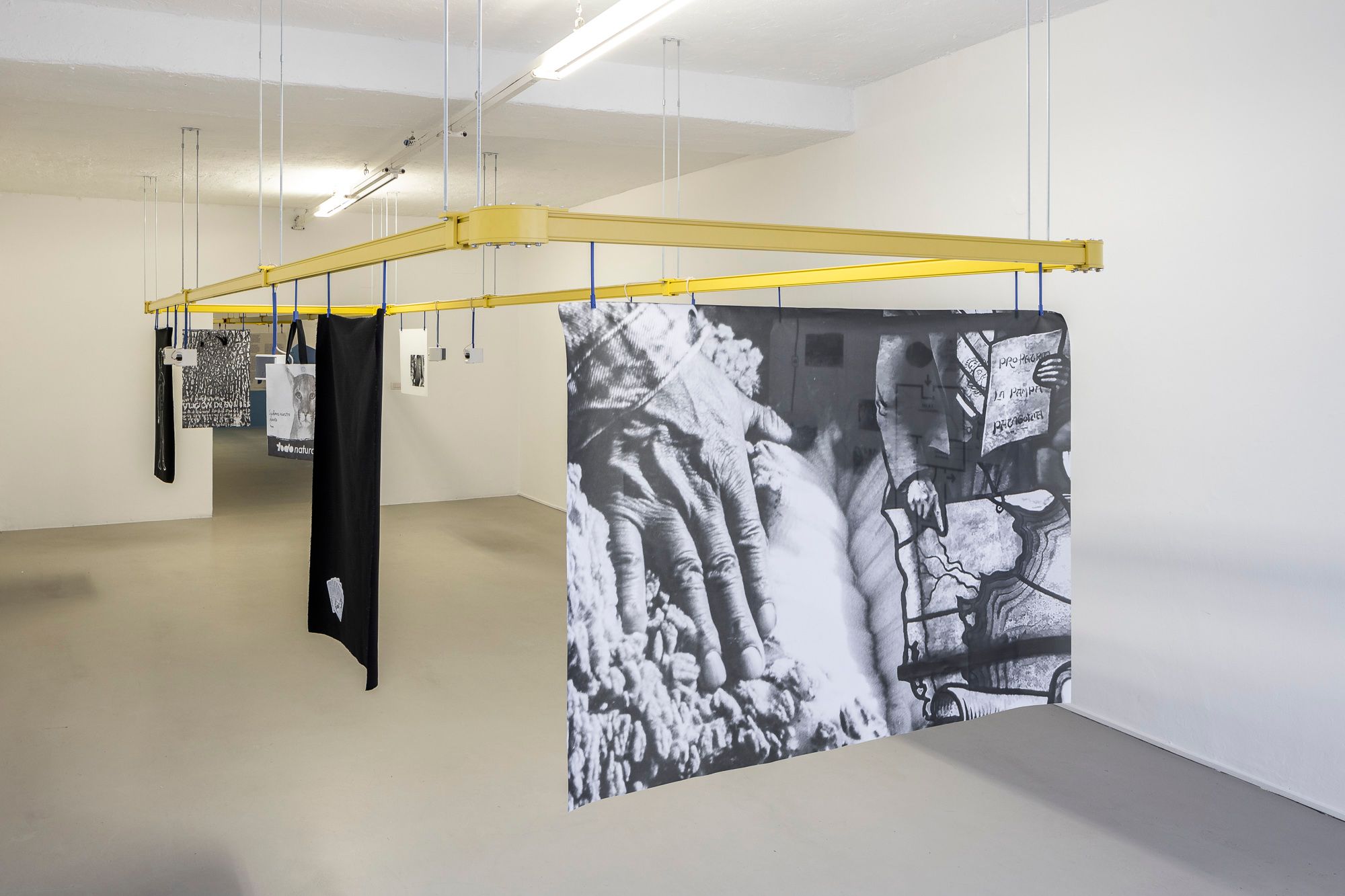 Silver Rights, Elena Mazzi in dialogue with Eduardo Molinari, exhibition view, ©ar/ge kunst, photo Tiberio Sorvillo, 2021