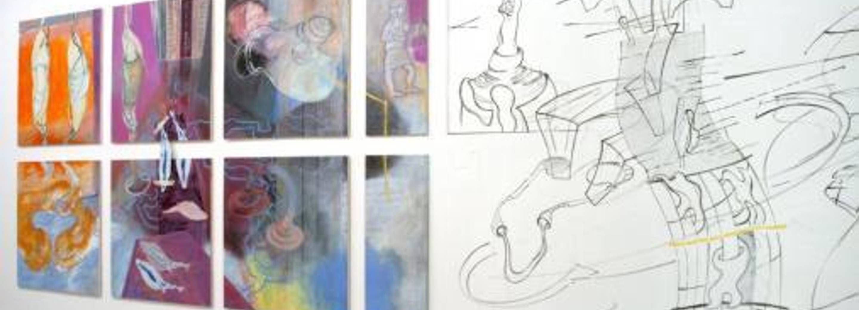 Exhibiton view, Brigitte Mahlknecht, 2004