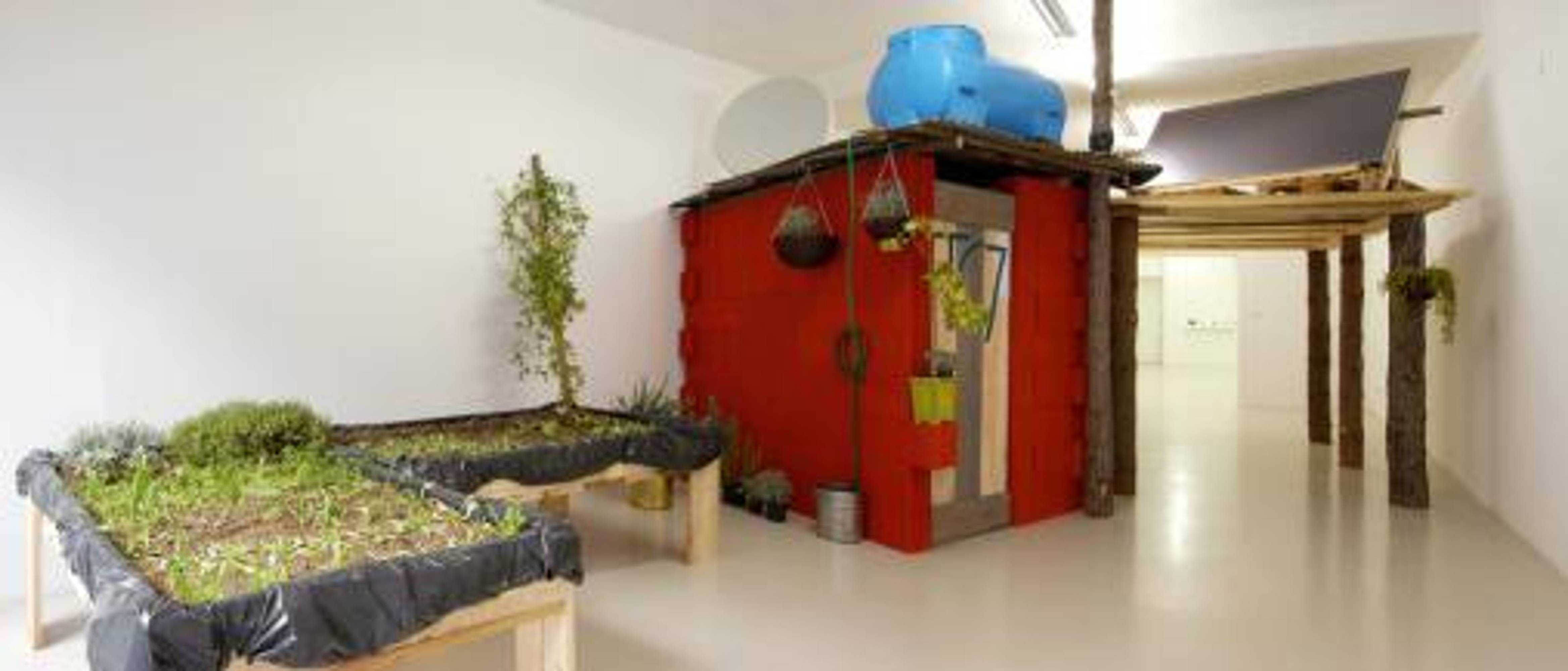 Exhibition view, Marjetica Potrc, 2003