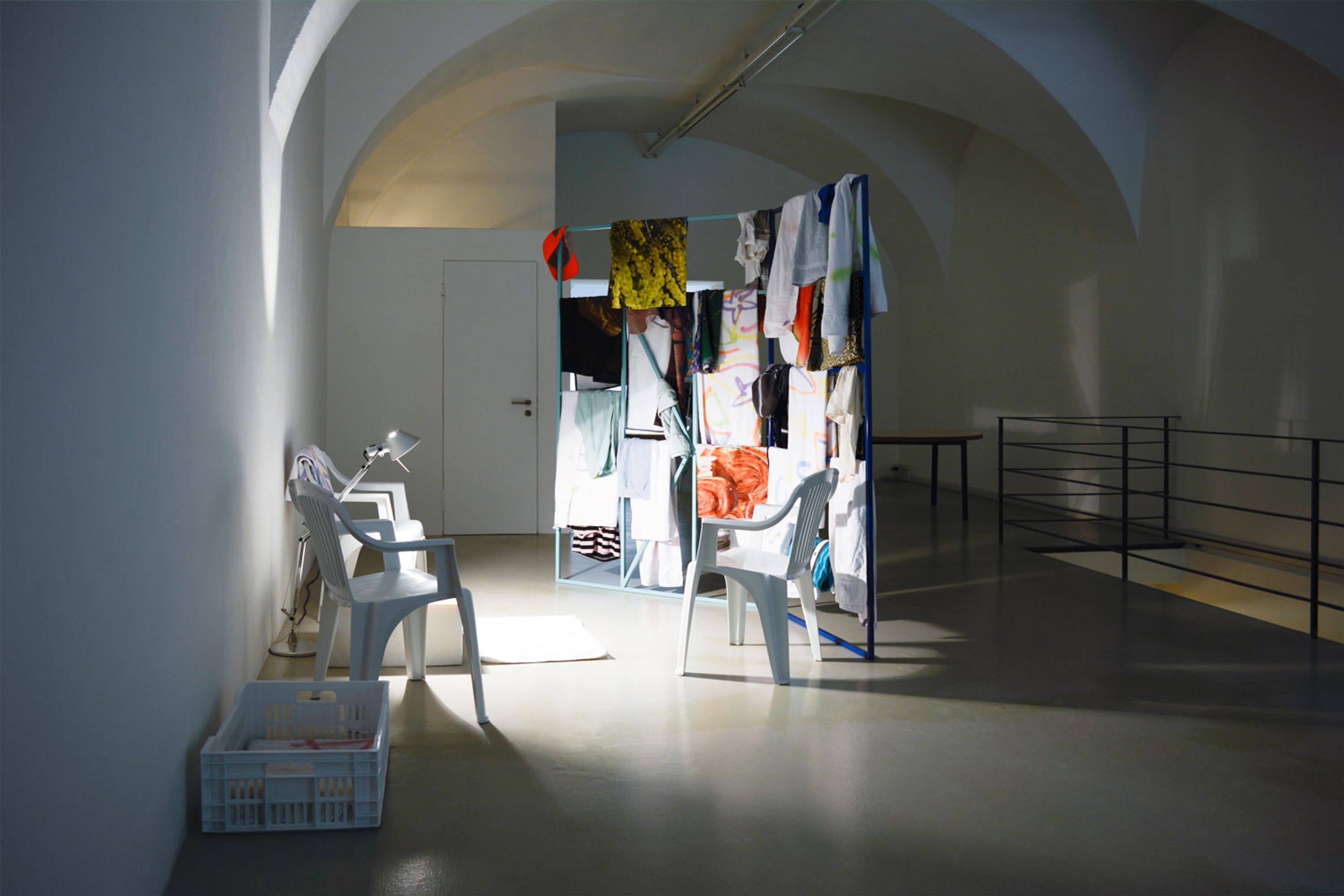 Bassin ouvert, Clémence Seilles, Installation view, photo by aneres