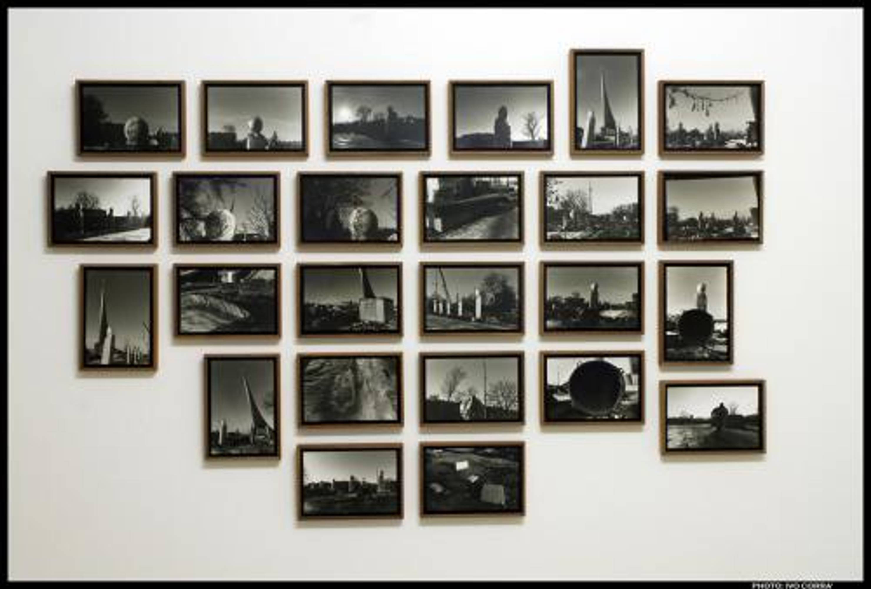 Exhibition view, Olga Chernysheva, Alley of Cosmonauts, 2008 Courtesy the artist and Foxy Production, New York, Whitespace Gallery London, Hamel Family Collection, Paris Photo: Ivo Corrà