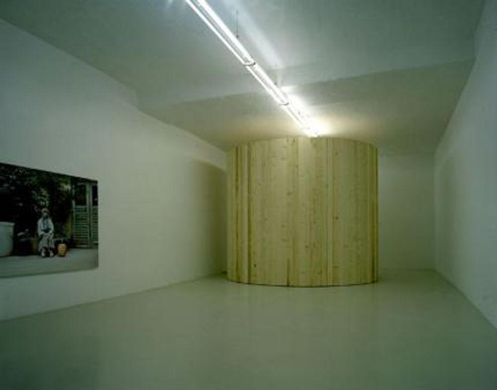 Exhibiton view, Othmar Prenner, 2003