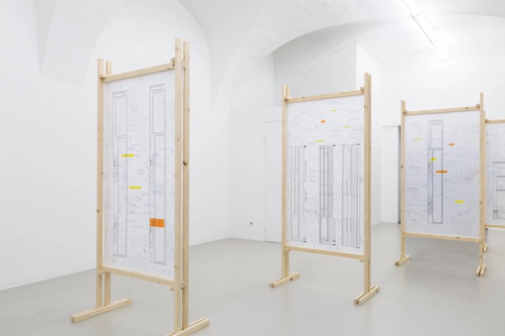 Elisa Caldana and Diego Tonus, Topography of Terror, Installation View at ar/ge kunst. Photo Guadagnini, 2017 ©argekunst, Bolzano