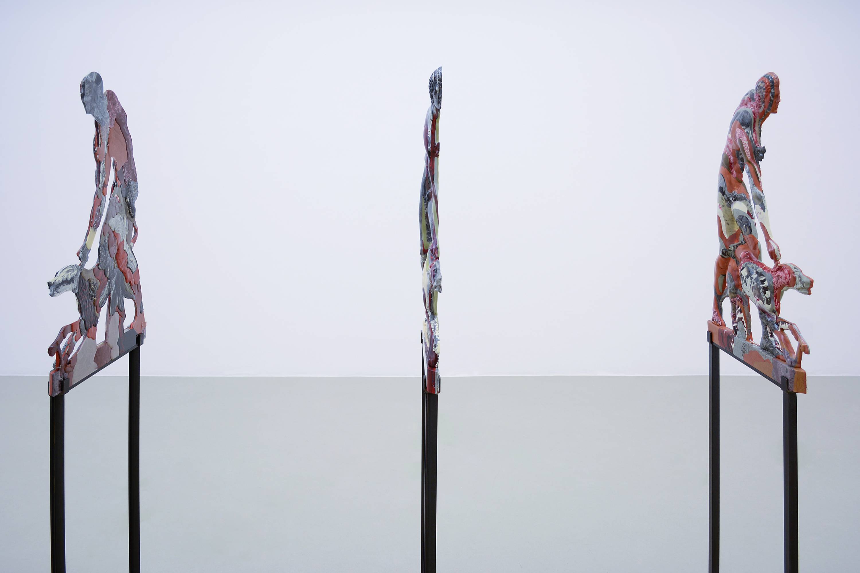 Oliver Laric, The Hunter and his Dog, 2014, Installation view, photo by aneres, 2014