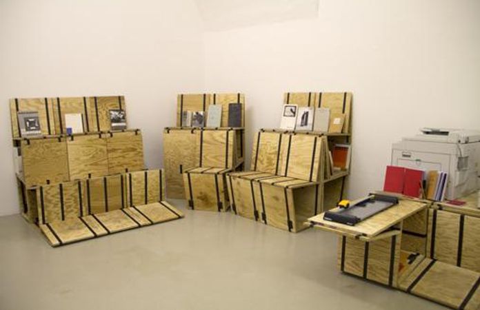 Installation view, ar/ge kunst Galerie Museum. Photo: Annelie Bortolotti, 2013