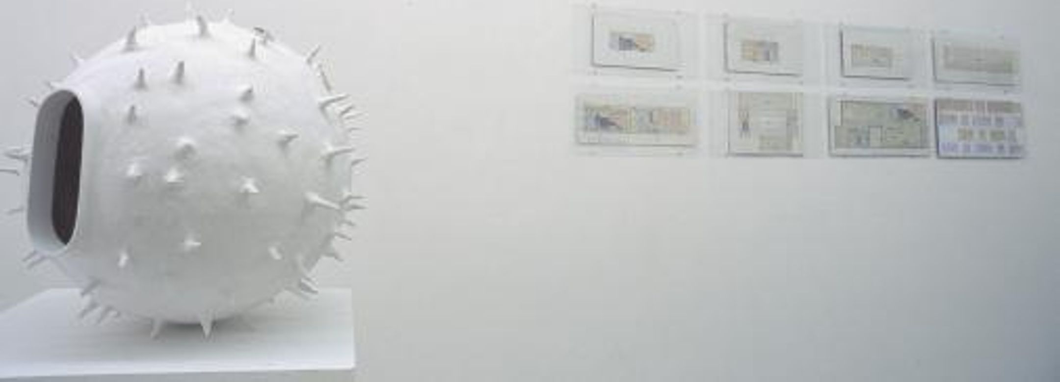 Exhibiton view, Hamburg-Bozen, 2002