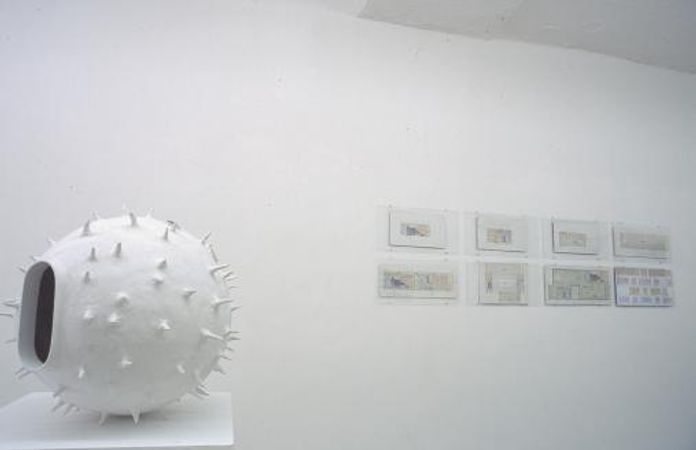 Exhibiton view, Hamburg-Bozen, 2002