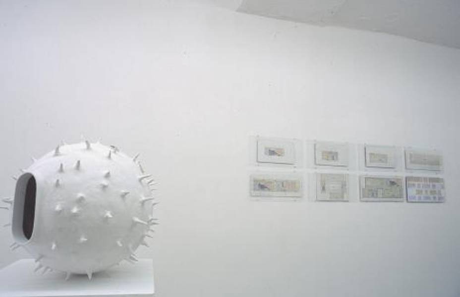 Exhibiton view, Hamburg-Bozen, 2002
