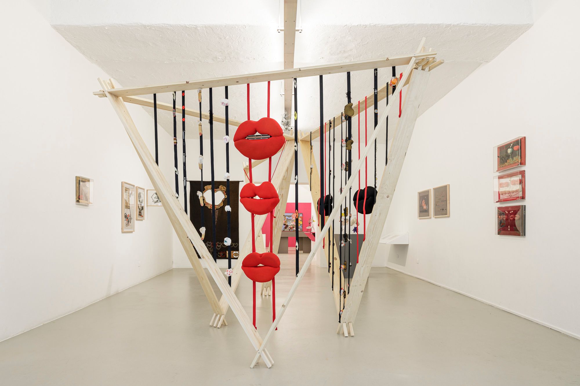 Á Jour, Clemen Parrocchetti, installation views, Ar/Ge Kunst, 2024. Ph. Tiberio Sorvillo