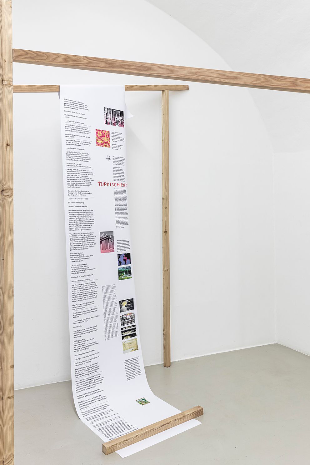 ©ar/ge kunst, Foto Tiberio Sorvillo – Visualite, 2019 Installation view della mostra di Romy Rüegger „Echoing Movements to Come“ presso ar/ge kunst Bolzano, a cura di Emanuele Guidi.