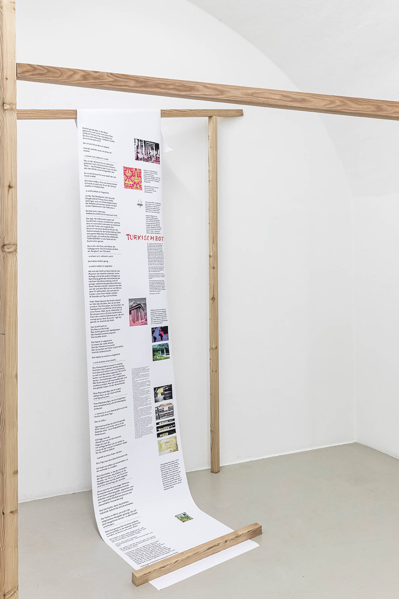 ©ar/ge kunst, Foto Tiberio Sorvillo – Visualite, 2019 Installation view della mostra di Romy Rüegger „Echoing Movements to Come“ presso ar/ge kunst Bolzano, a cura di Emanuele Guidi.