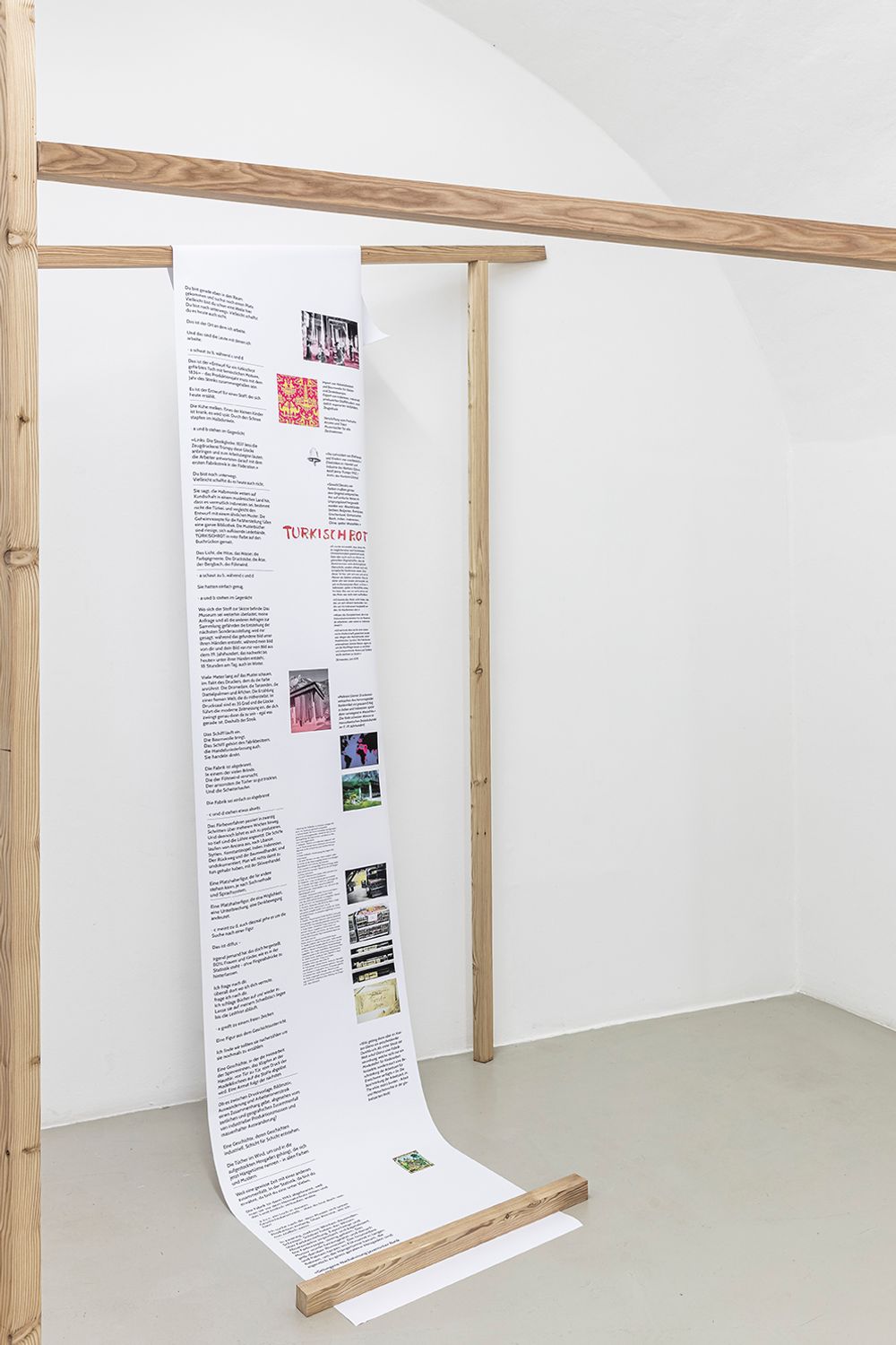 ©ar/ge kunst, Foto Tiberio Sorvillo – Visualite, 2019 Installation view della mostra di Romy Rüegger „Echoing Movements to Come“ presso ar/ge kunst Bolzano, a cura di Emanuele Guidi.