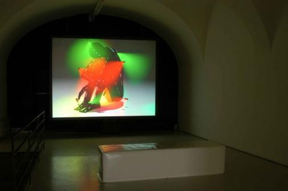 Exhibiton view, Yves Netzhammer, 2006