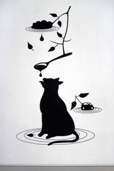 Exhibiton view, Yves Netzhammer, 2006