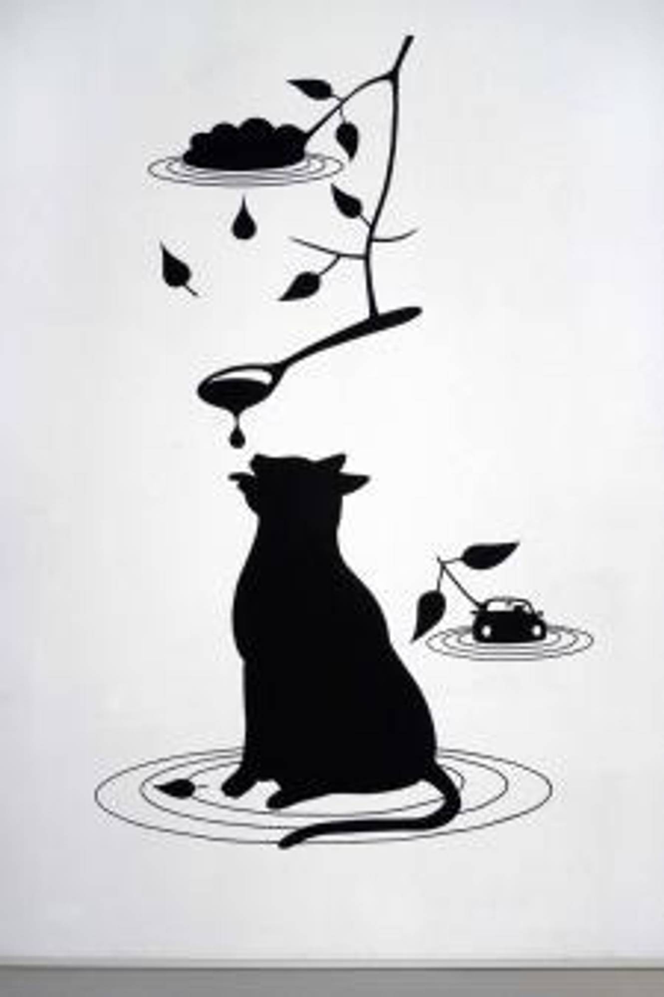 Exhibiton view, Yves Netzhammer, 2006