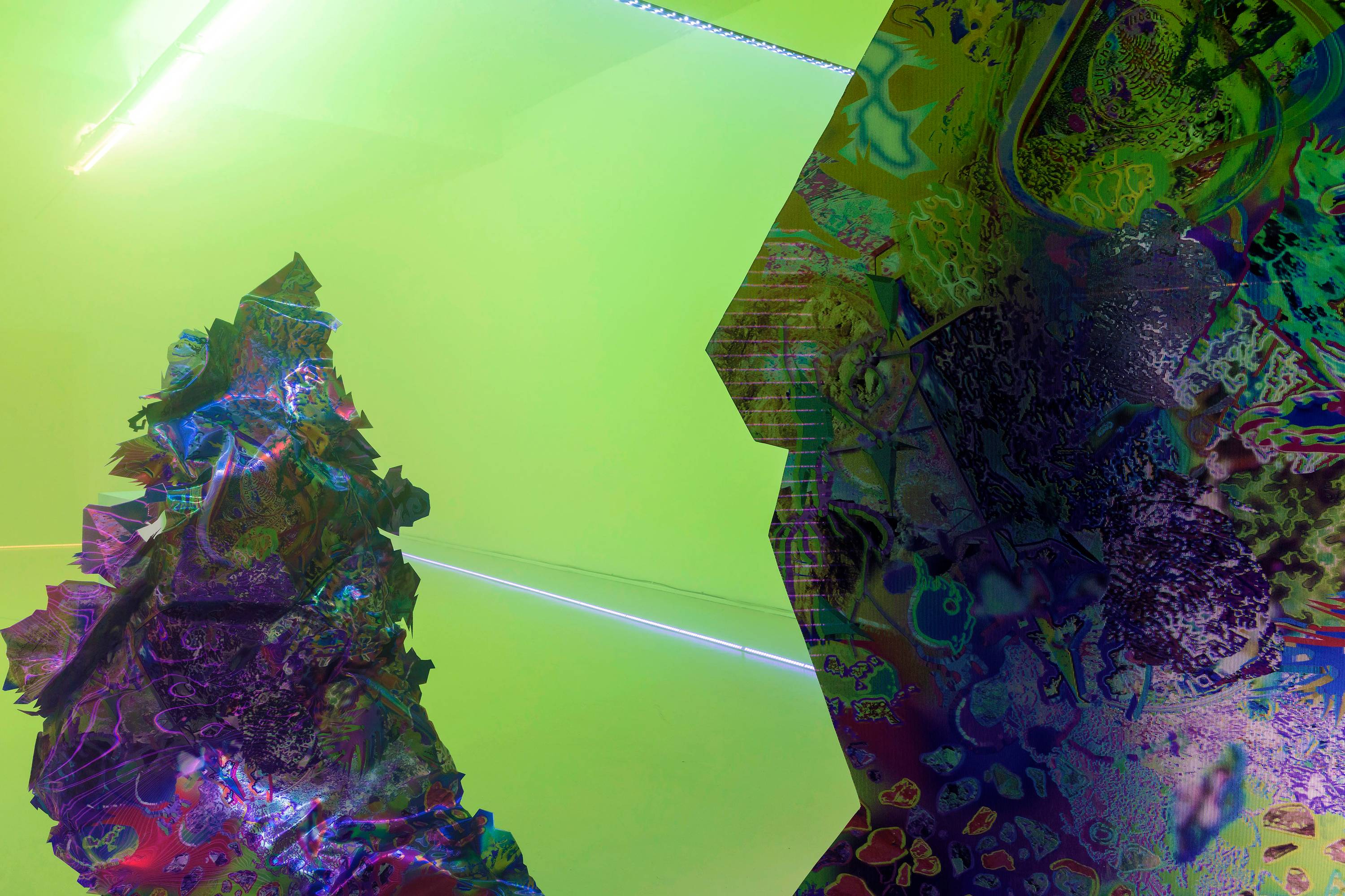 ABEYANCE & CONCURRENCE Jessika Khazrik, exhibition view, ©ar/ge kunst, Photo Tiberio Sorvillo, 2020