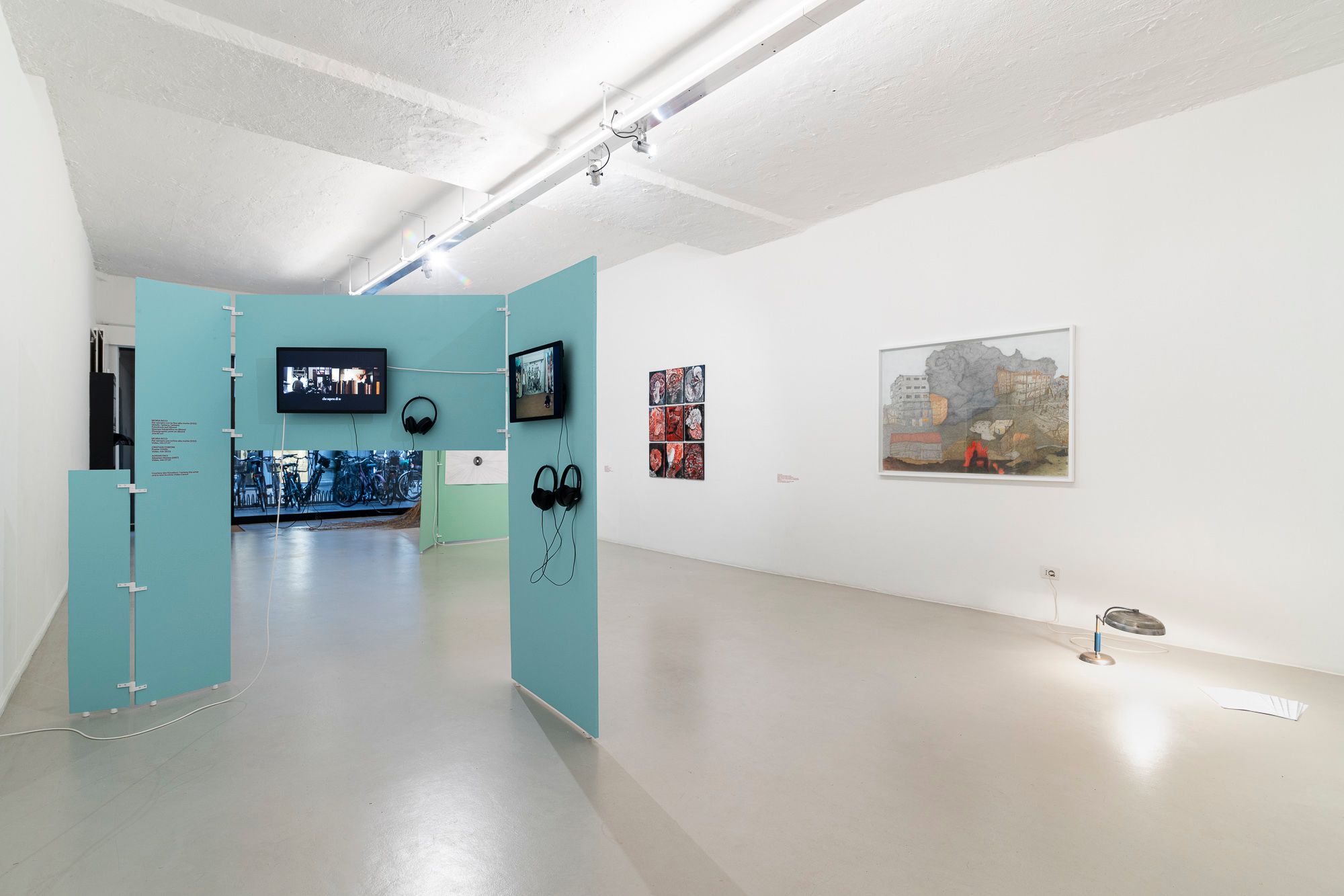 Ar/Ge Kunst installation shots, 'I'm gone. Do you remember me?' © Tiberio Sorvillo.