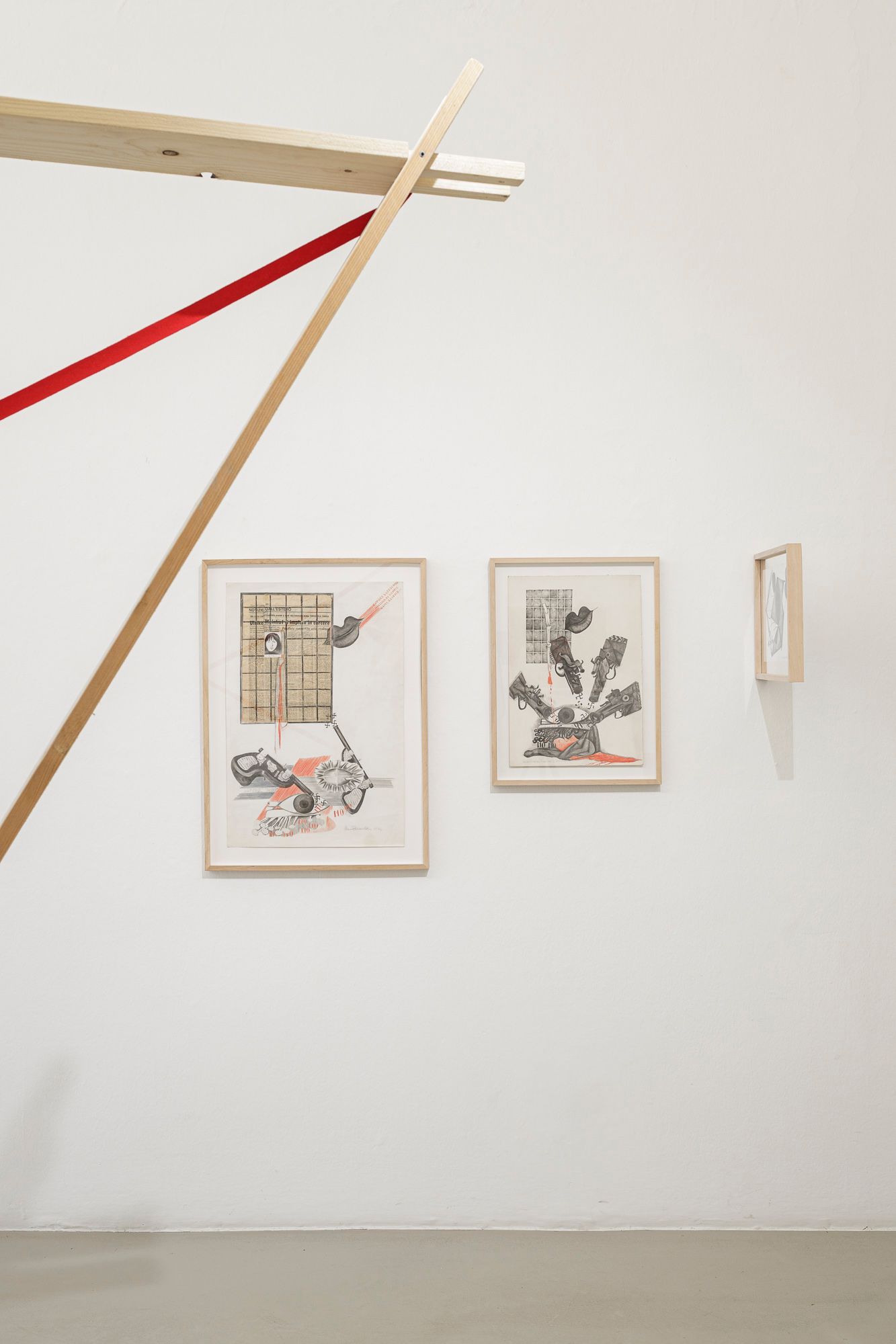 Á Jour, Clemen Parrocchetti, installation views, Ar/Ge Kunst, 2024. Photo Tiberio Sorvillo