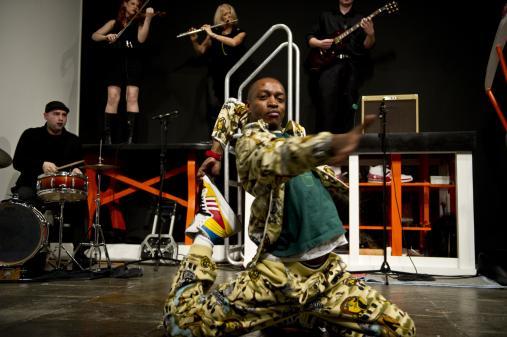 Rashaad Newsome, Five, performance, video, 2009 Courtesy the artist