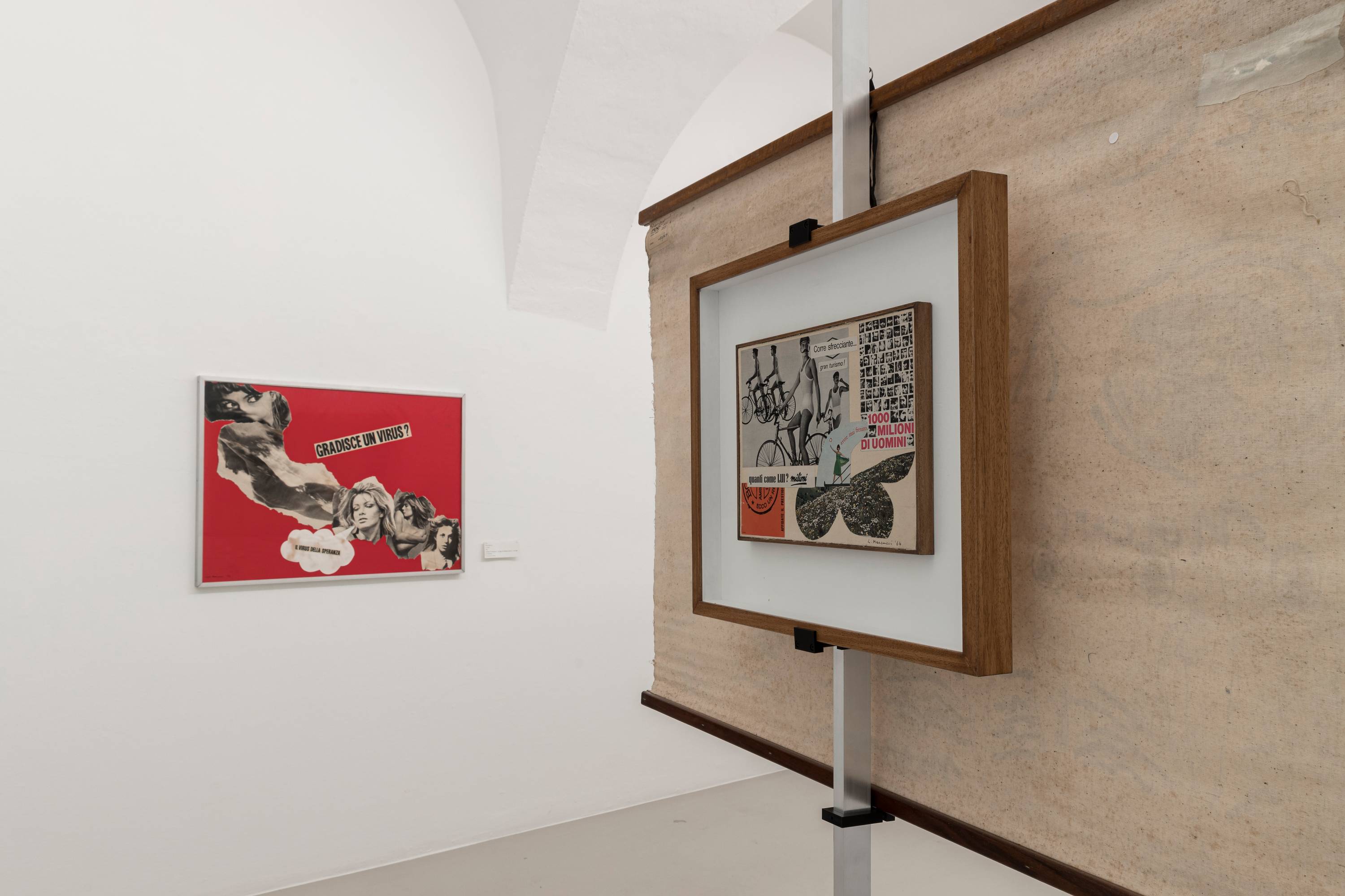 Lucia Marcucci, L'Offesa. Exhibition view. © Tiberio Sorvillo