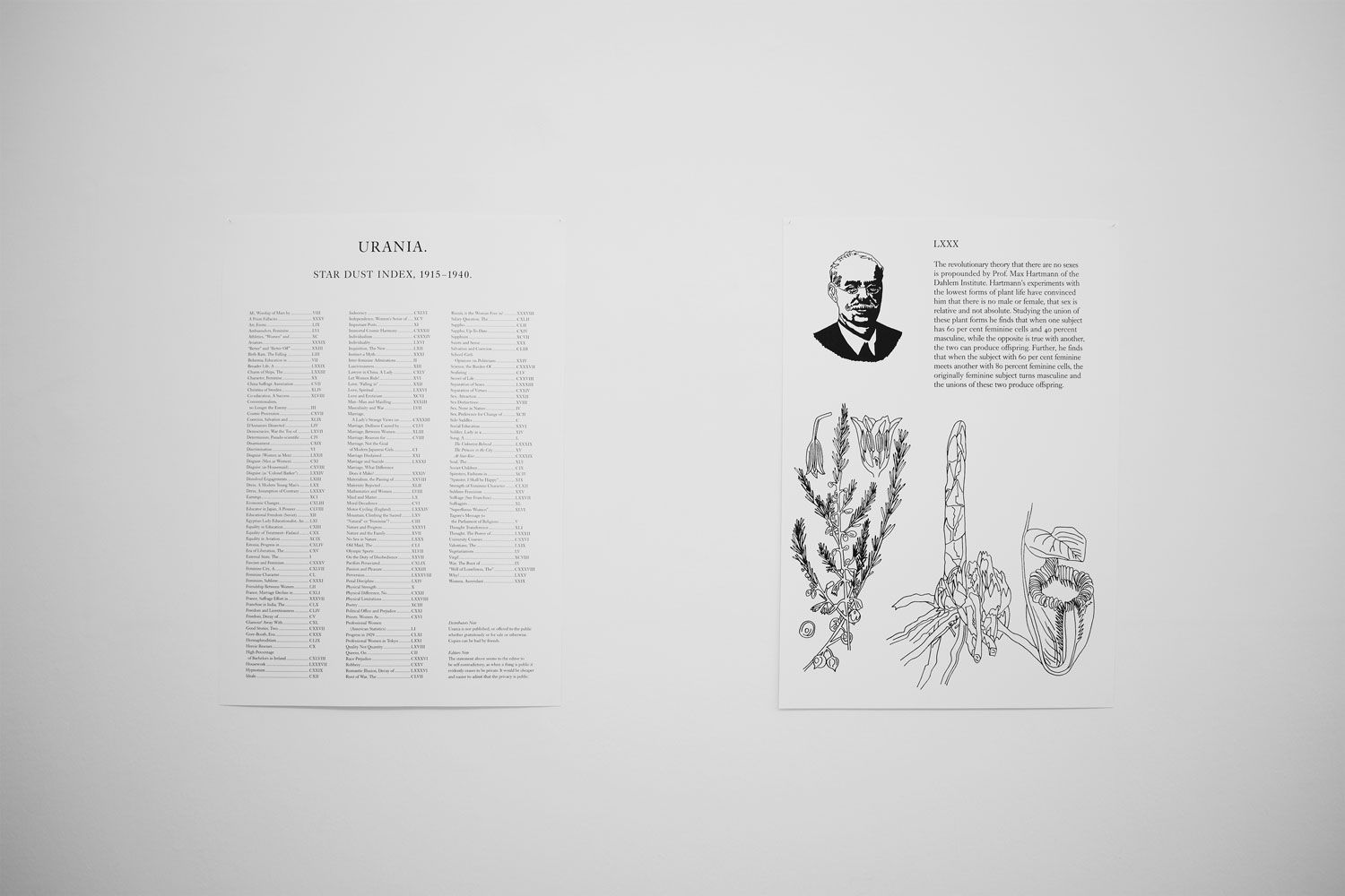 Olivia Plender, Many Maids Make Much Noise, Exhibition view at ar/ge kunst Bolzano, Foto aneres,2015